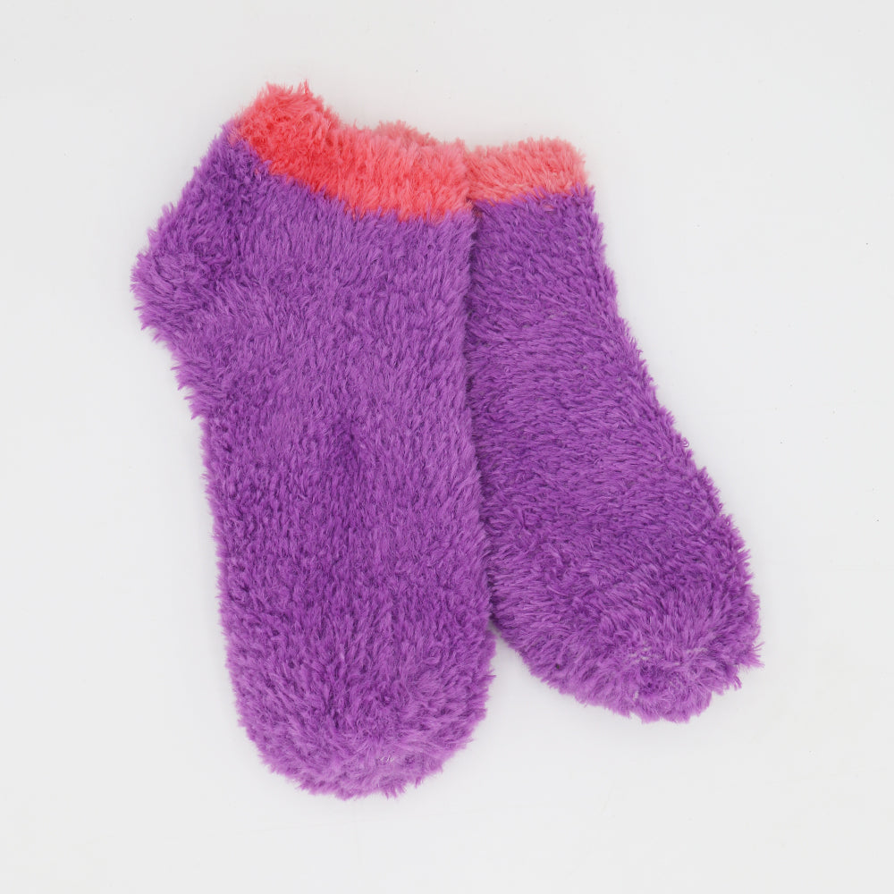 ORCHID FLAME COZY WARM SOCKS