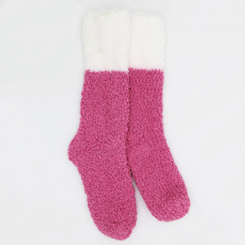 CRIMSON SHINE COZY WARM SOCKS