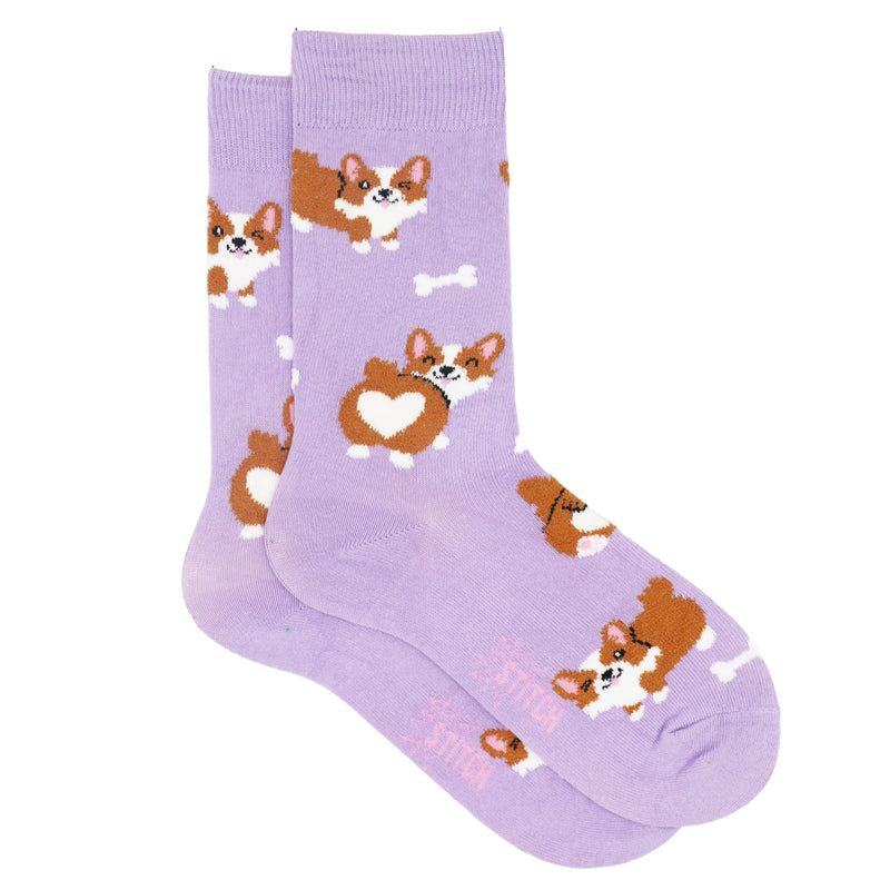 CUTE CORGI CREW SOCKS