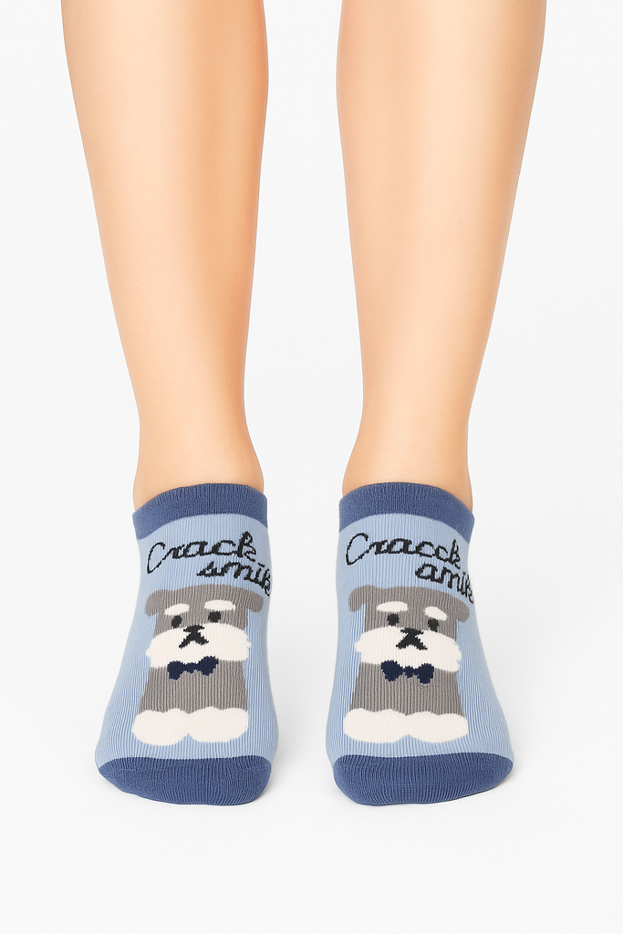 CRACK A SMILE ANKLE SOCKS