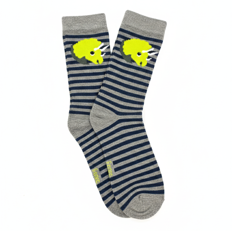 THE NEON DINO STRIPE CREW