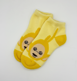 YELLOW TELETUBBY ANKLE SOCKS