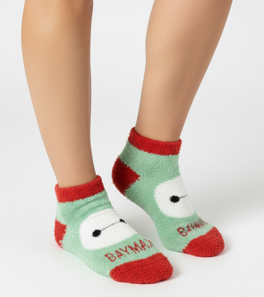 BAYMAX FUZZY ANKLE SOCKS