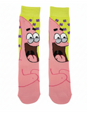 SPONGEBOB PATRICK STAR EXCLAMATION CREW SOCKS