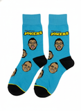 IMPRACTICAL JOKERS FACE PATTERN CREW SOCKS