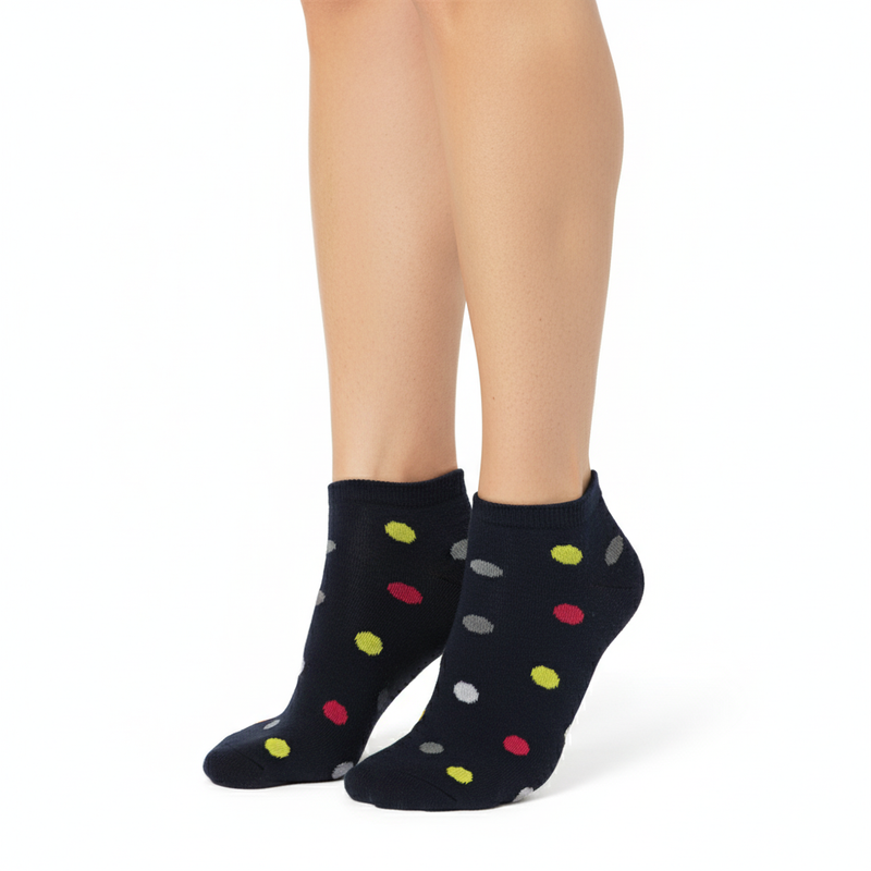 POLKA DOTS ANKLE SOCKS