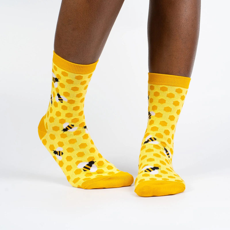 BEE'S KNEES  CREW SOCKS