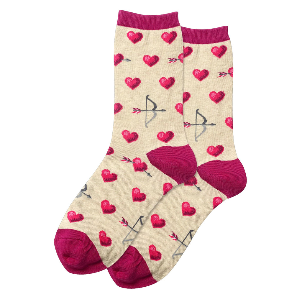 WOMEN'S BOW AND ARROW CREW SOCKS