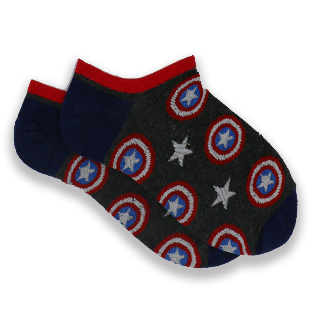 CAPTAIN AMERICA ANKLE SOCKS