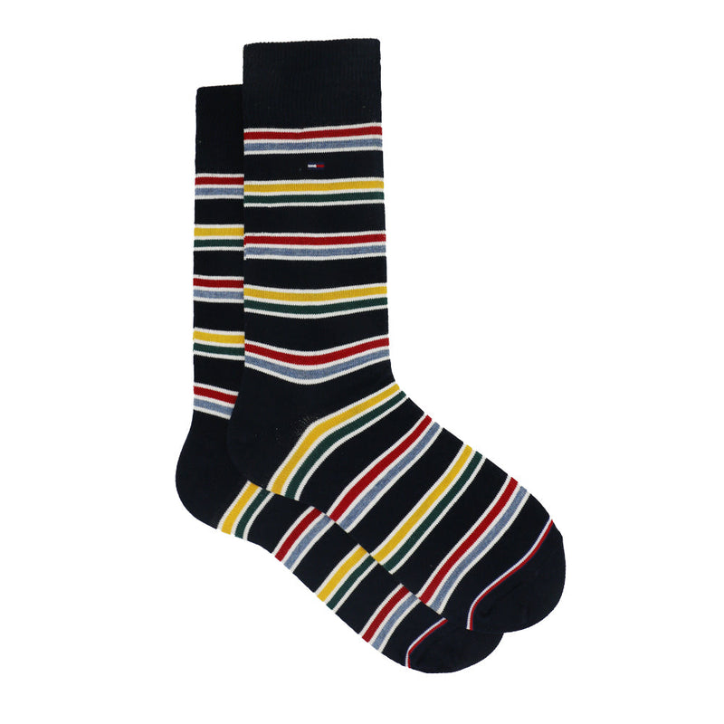 TOMMY MULTI COLOR LINING SOBER SOCKS