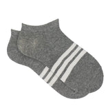 WHITE STRIPES ANKLE SOCKS