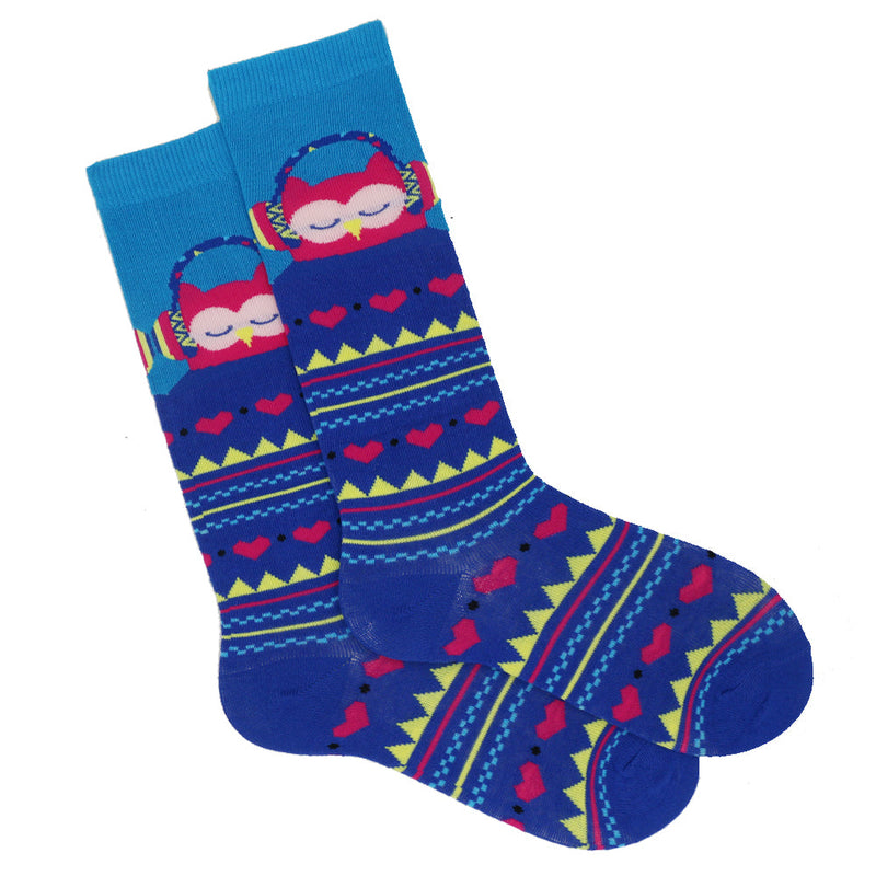 CUTE CHILLING OWL SOCKS