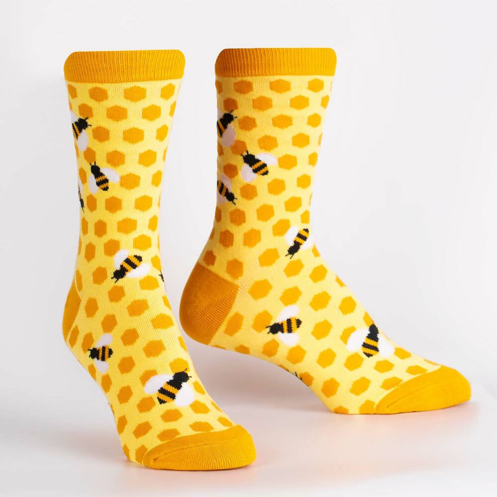 BEE'S KNEES  CREW SOCKS
