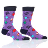 CHECK OUT MY BALLS CREW SOCKS