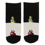 AMONG US  TWO TONE ANKLE SOCKS