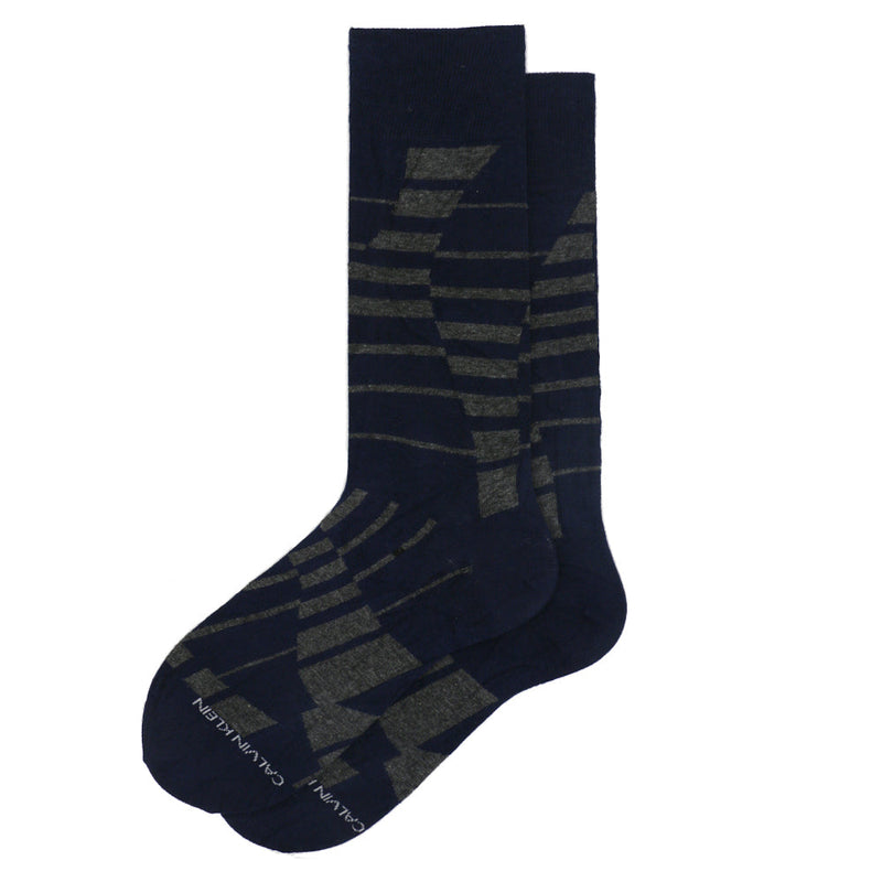 CALVIN KLEIN ABSTRACT SOCKS