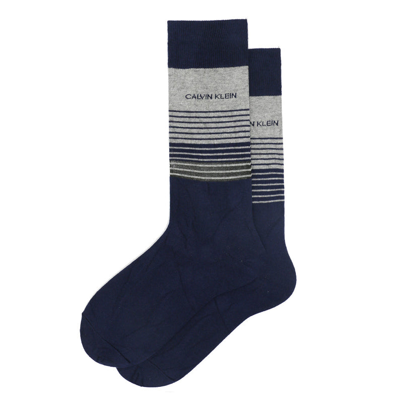 CALVIN KLEIN BLUE AND GREY SOCKS