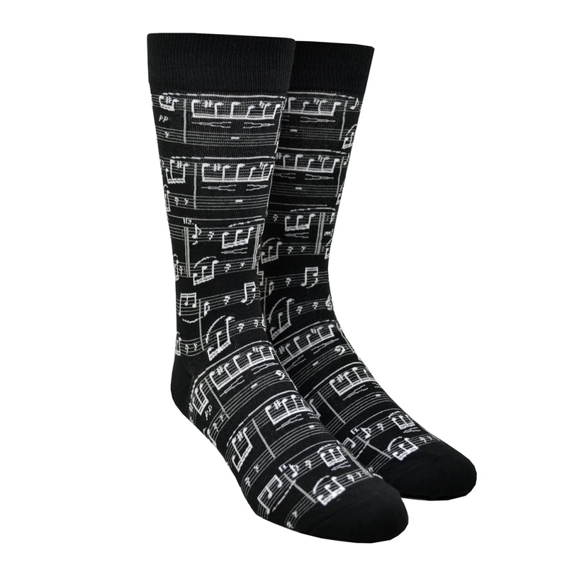 A GENIUS COMPOSITION MUSIC SOCKS
