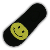 BIG SMILEY FACE NO SHOW SOCKS