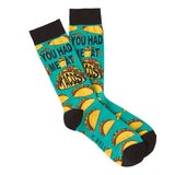 YOU HAD ME AT TACOS CREW SOCKS