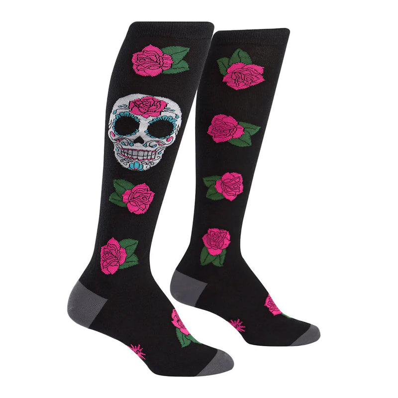 SUGAR SKULL KNEE HIGH SOCKS