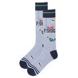 GONE FISHING CREW SOCKS
