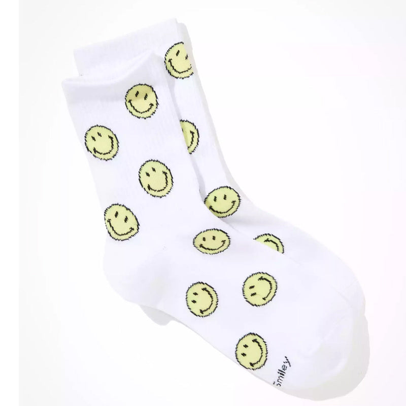 ALL-OVER SMILEY 90S SOCKS