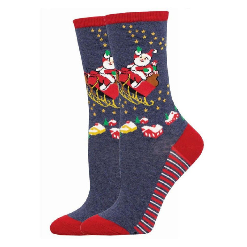 SLEIGHING IT SOCKS