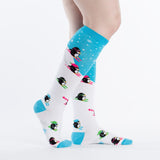 DOWNHILL PENGUINS KNEE HIGH SOCKS