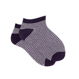 BLUE STRIPES ANKLE SOCKS