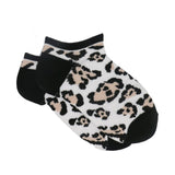 CHEETAH PRINT ANKLE SOCKS