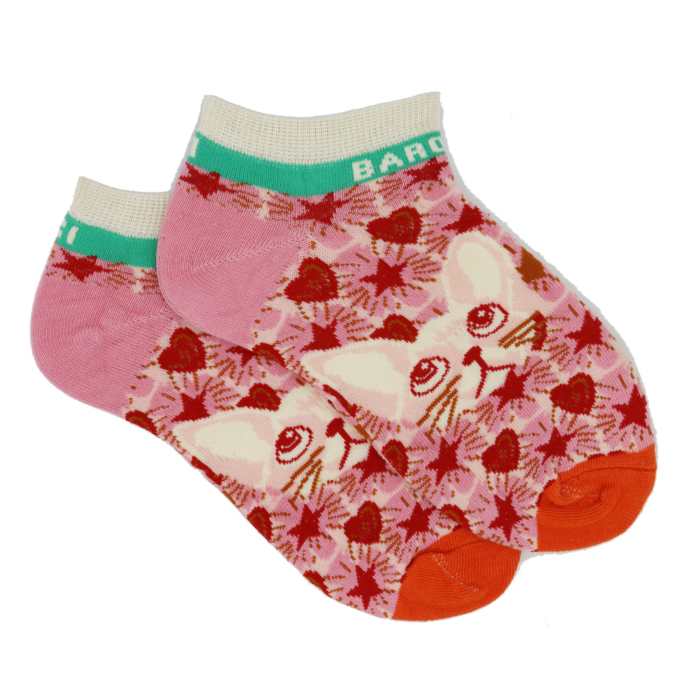 CAT PORTRAIT ANKLE SOCKS