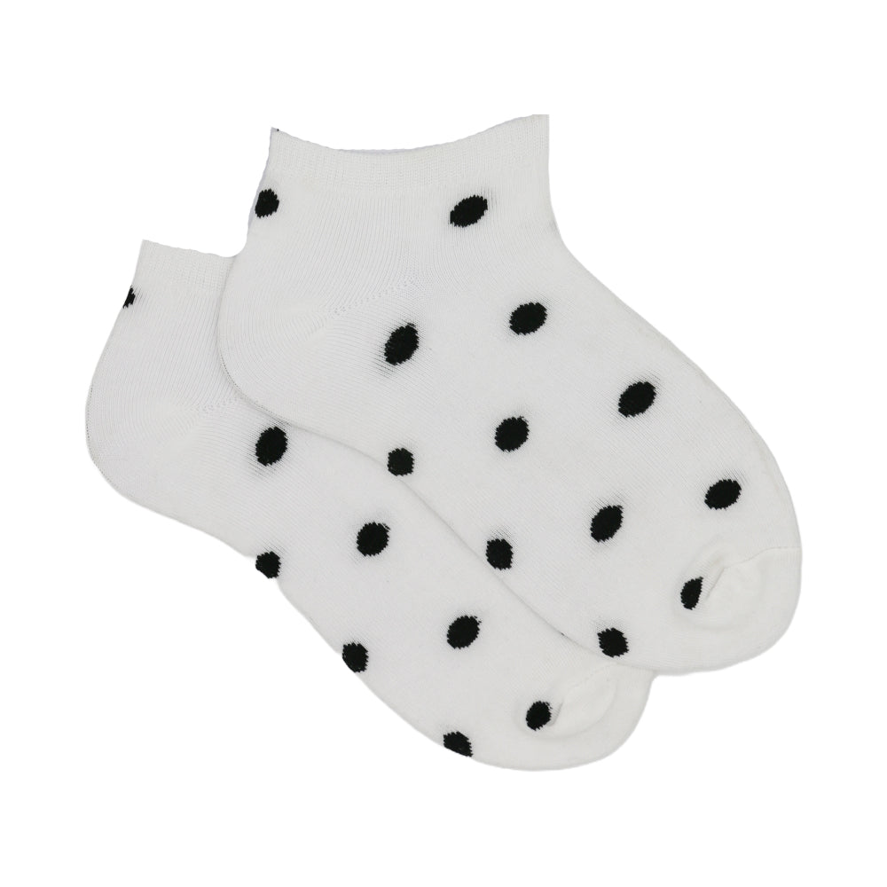 BOLD POLKA DOTS ANKLE SOCKS