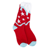 STARS FUZZY WARM SOCKS