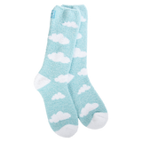 CLOUD TURQUOISE WARM COZY SOCKS