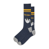 CAT-FEINE CREW SOCKS