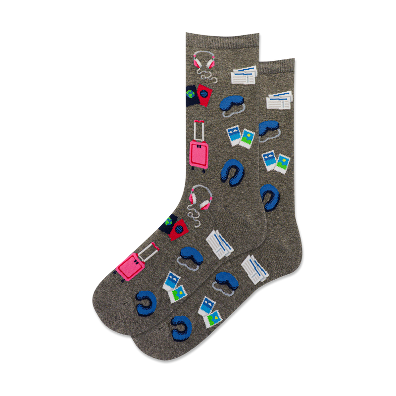 TRAVEL MUSTS CREW SOCKS
