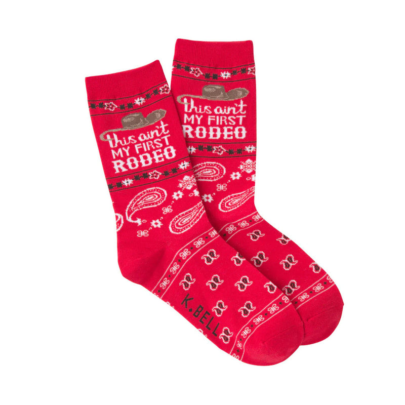 THIS AIN'T MY FIRST RODEO SOCKS SOCKS