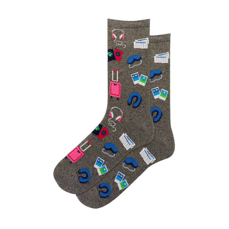 TRAVEL MUSTS CREW SOCKS