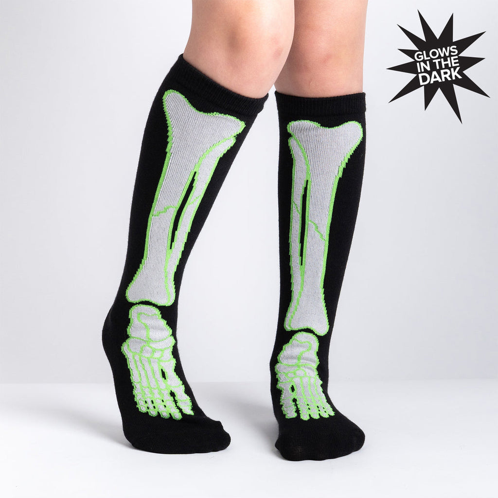 X-RAY LEGS KIDS KNEE HIGH SOCKS