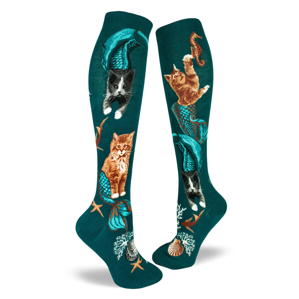 PURRMAIDS KNEE HIGH SOCKS