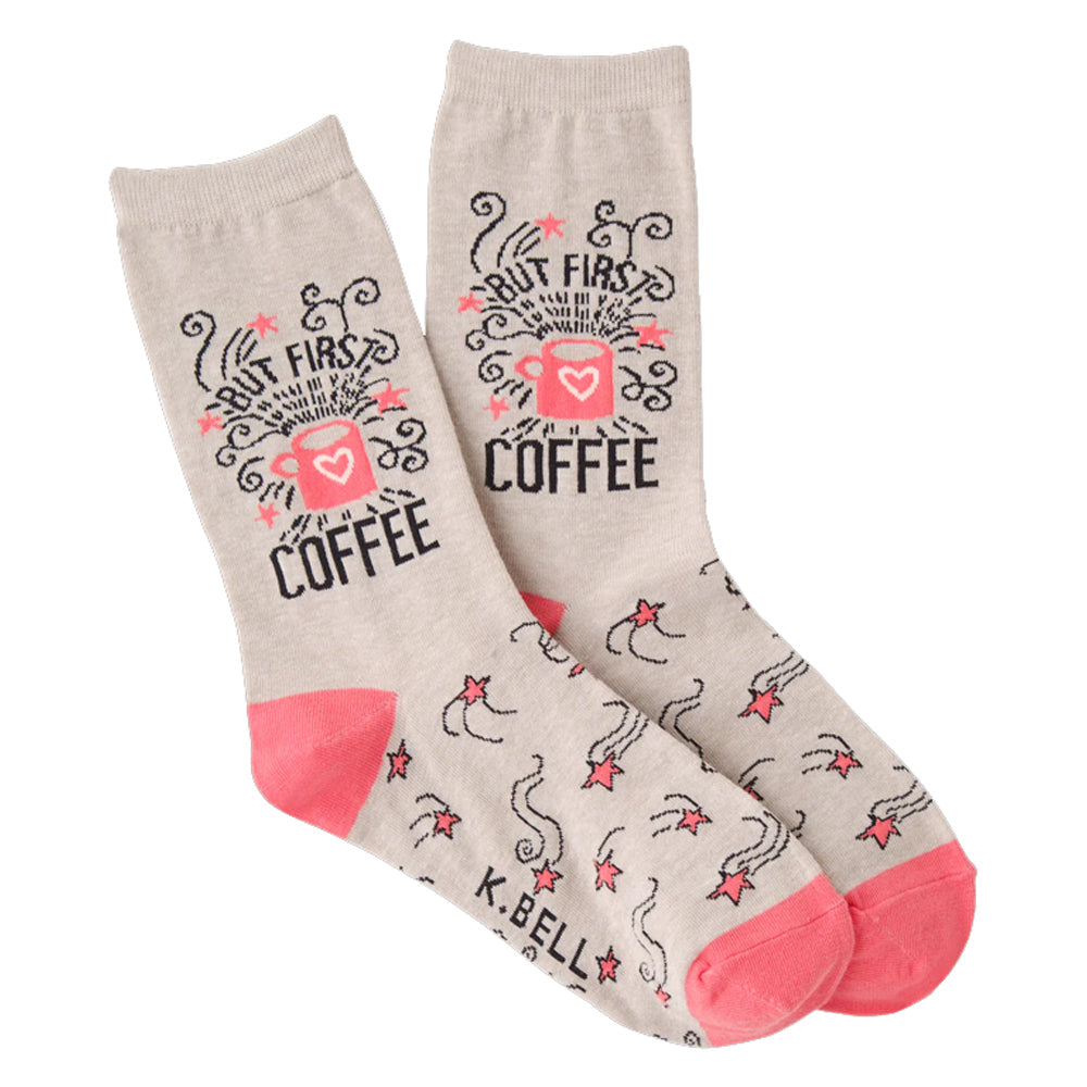 BUT FIRST COFFEE SOCKS