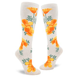 CALIFORNIA POPPY KNEE SOCKS