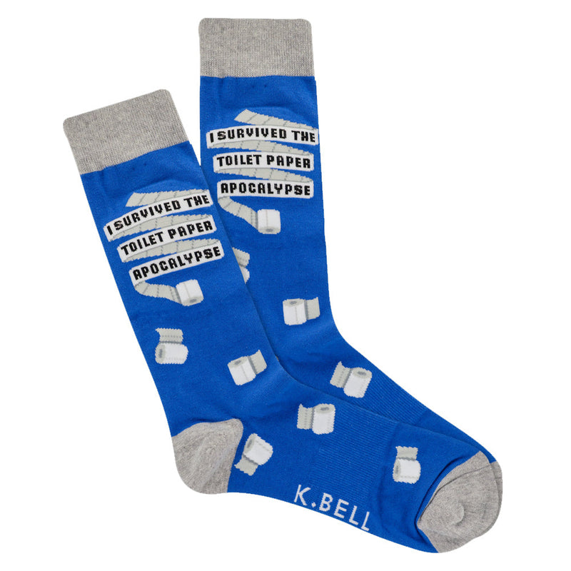 TOILET PAPER APOCALYPSE CREW SOCKS