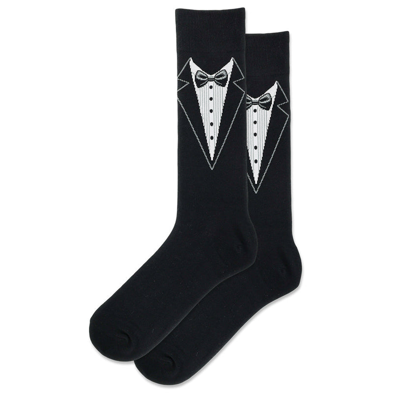 TUXEDO CREW SOCKS