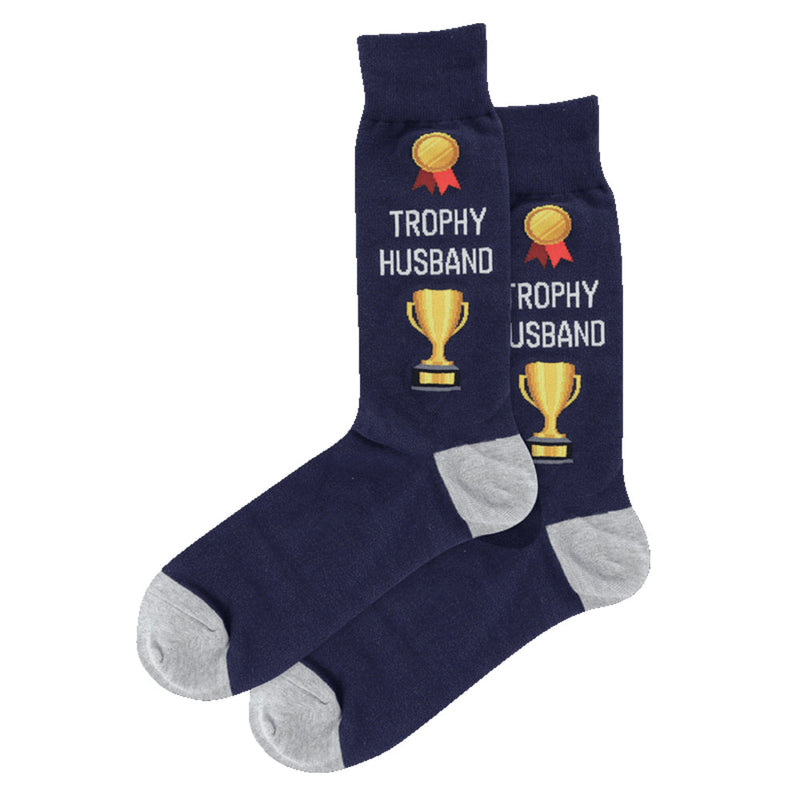 TROPHY HUSBAND CREW SOCKS