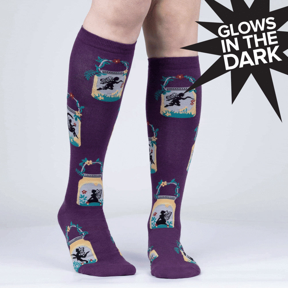 A FAIRY GOOD GARDEN KNEE HIGH SOCKS