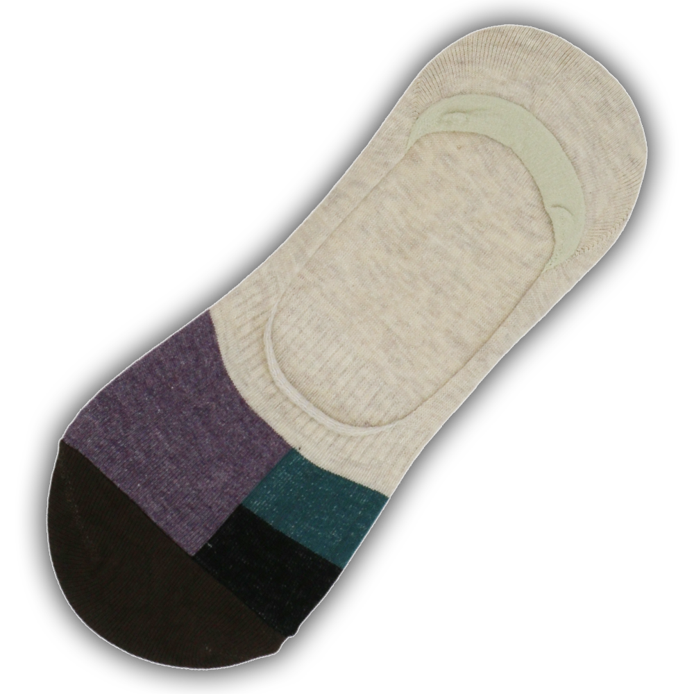 BLOCK PATTERN NO SHOW SOCKS