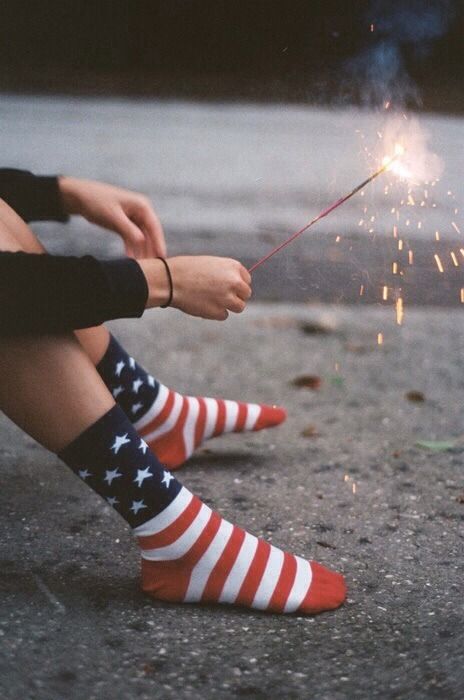 AMERICAN FLAG SOCKS