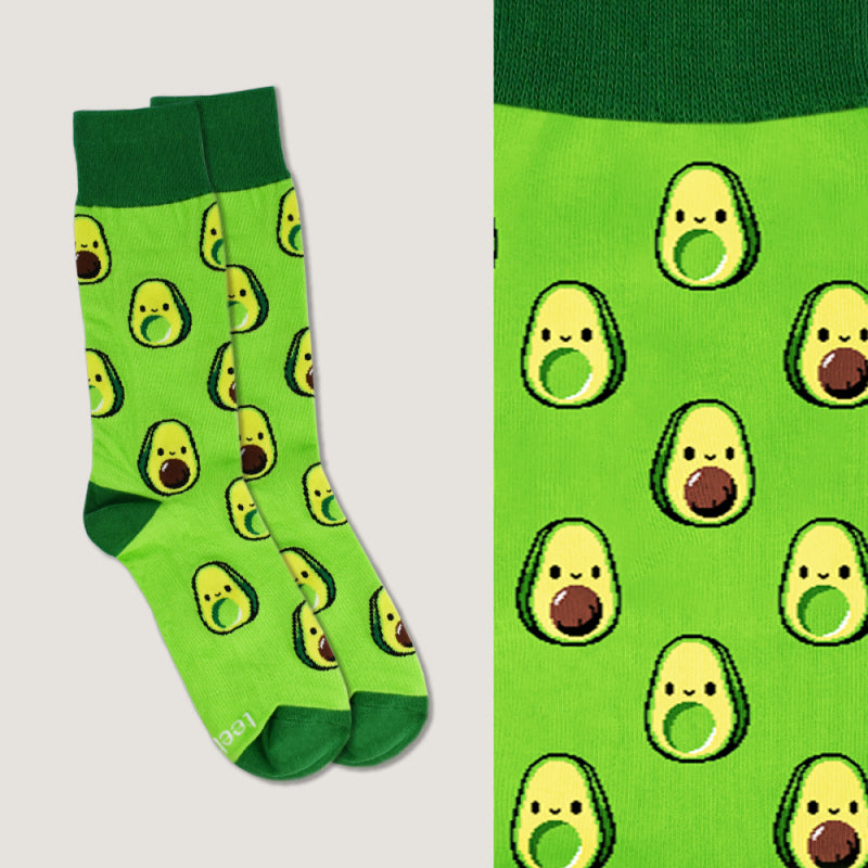 AVOCADO PATTERN SOCKS